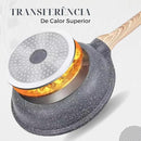 Jogo De Frigideiras De Alumínio Com Revestimiento Interno De Antiaderente 2 Peças Tramontina Bergamo Vermelha 2 Peças