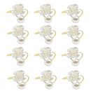 Anéis de Guardanapo com Pérola