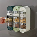 Compre 1 e Leve 2 - Porta-Tempero de Parede com 5 Compartimentos