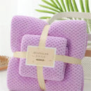 Conjunto de Toalhas em Microfibra Absorvente - Toalha de rosto e toalha de banho