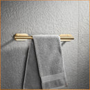 Conjunto Elegante de 5x Acessórios para Banheiro em Dourado - Sem Perfuração, Aço inoxidável