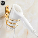 Suporte em espiral de Secador de Cabelo para Parede em Alumínio