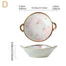 Tigela Doméstica em cerâmica, com alça para servir